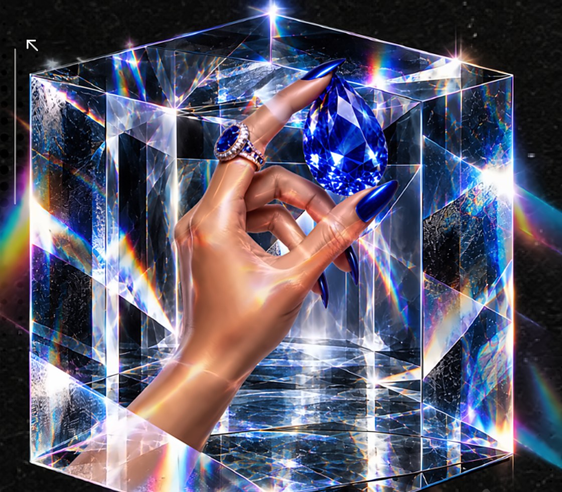 Sapphire flyer art